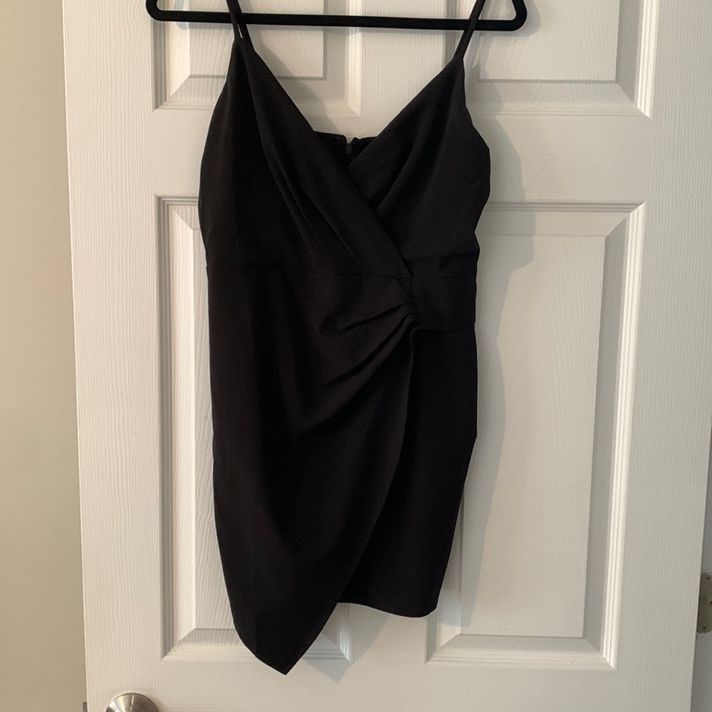 Black cocktail dress